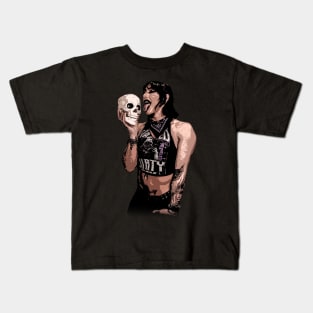 Rhea Ripley Skulls Kids T-Shirt